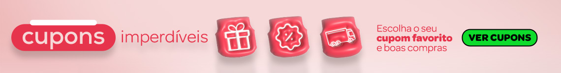 Escolha o seu cupom favorito e boas compras